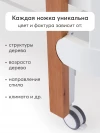 Кроватка-трансформер Happy Baby Mommy Lux 140*70 и 90*70 (закругленный) белый