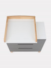 Комод Rant Indy 84 см Moon Grey