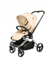 Коляска 2 в 1 Labala Raiz хром Beige (01BEI) 