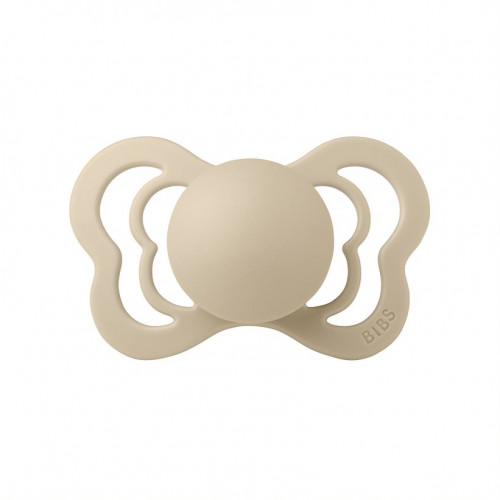 Пустышка силиконовая BIBS Couture Silicone Vanilla 6-36 месяцев, Арт.1510245 - фото 1