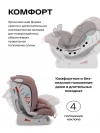Автокресло Happy Baby Sandex 0/1/2/3 (0-36кг) desert pink