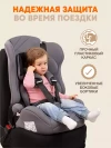 Автокресло Zlatek Atlantic ZL513 Lux 1/2/3 (9-36 кг) коричневый карбон