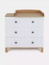 Комод Rant Bamboo 84 см 108 Cloud White