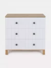 Комод Rant Bamboo 84 см 108 Cloud White
