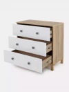 Комод Rant Bamboo 84 см 108 Cloud White