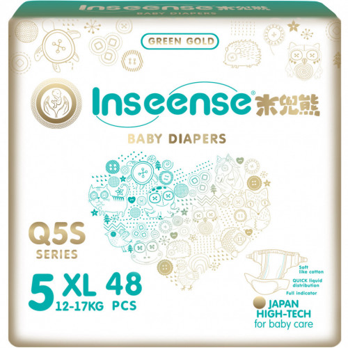 Подгузники  INSEENSE Q5S  XL (12-17кг)  48шт (6упак/кор) - фото 1