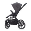 Коляска 2 в 1 Labala Raiz черная рама Stone grey