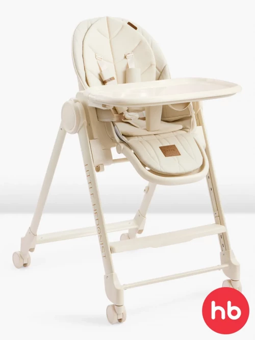 Стул для кормления Happy Baby Berny Lux New Beige - фото 1