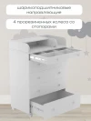 Комод Incanto Oskar 800/5 + органайзер белый