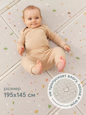 Развивающий коврик Happy Baby Soft Floor stone