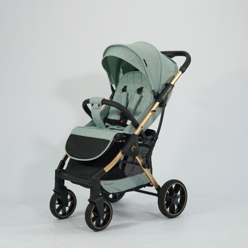 Коляска прогулочная Ining Baby F7 Pro Green - фото 1