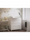 Комод Incanto Nova 800/4 белый