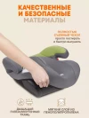 Бустер Zlatek Raft 3 (22-36 кг) серый