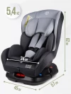 Автокресло Smart Travel Leader 0/1 (0-18кг) Light grey
