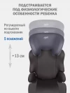 Автокресло Siger Смарт 2/3 (15-36кг) маренго