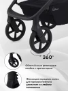 Коляска 2 в 1 Rant Teo RA122 Black