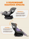 Автокресло Zlatek Galleon Lux 0/1 (0-18 кг) светло/серый