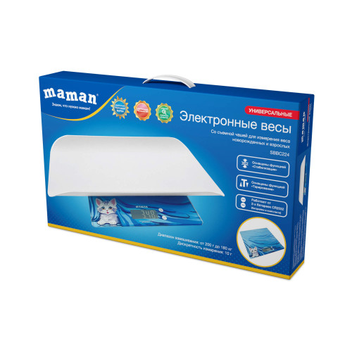 Цифровые детские весы SBBC 224  4630217321900 - фото 1