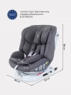 Автокресло Rant UB619 Nitro Plus isofix 0/1/2/3 (0-36 кг) Grey