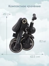 Велоколяска Happy Baby Mercury Pro Black