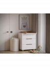Комод Incanto Vikki 800/3 белый/бук