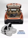 Коляска для двойни Farfello Silva Duo Light Grey 