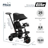 Велоколяска Pituso Elite Black