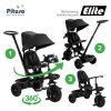 Велоколяска Pituso Elite Black