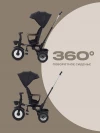 Велоколяска MOWBaby Rodeo MC053 Black