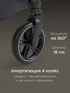 Коляска прогулочная Happy Baby Luna 360 black