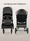 Коляска прогулочная Happy Baby Luna 360 black