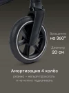 Коляска 2 в 1 Happy Baby Kidlander dark brown