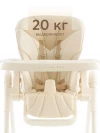 Стул для кормления Happy Baby William Pro latte