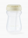 Поильник для кормления Happy Baby с трубочкой 360 мл. (cream, 14011)