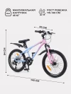 Велосипед Rant Volant 20 розовый градиент