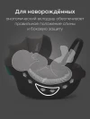 Автокресло Happy Baby Safer 0+ (0-13кг) beige grey