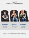 Автокресло Siger Некст Lux 1/2/3 (9-36кг) темно-серый светло-коричневый