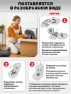 Автокресло Siger Некст Lux 1/2/3 (9-36кг) темно-серый светло-коричневый