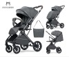Коляска прогулочная Ining Baby K103 PRO dark grey