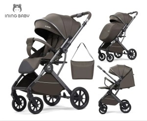 Коляска прогулочная Ining Baby K103 PRO brown